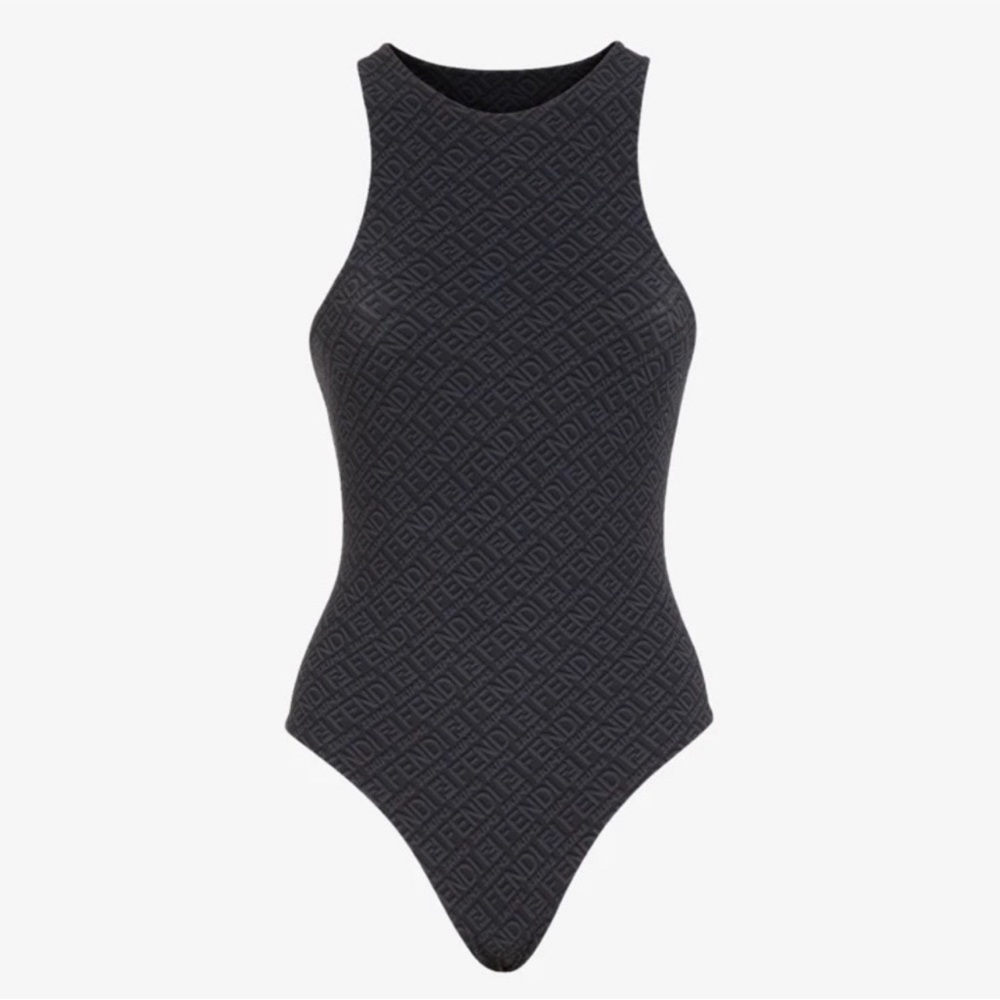 fendi x skims high neck body suit NWOT